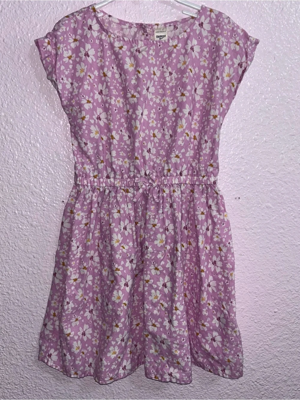 OshKosh B'gosh Lavender Floral Casual Dress